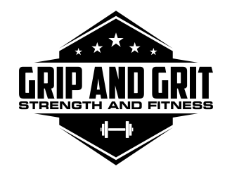 Grip and Grit     Strength and Fitness logo design by rykos