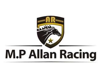 M.P Allan Racing logo design by OQkenan