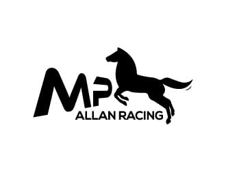 M.P Allan Racing logo design by Bunny_designs
