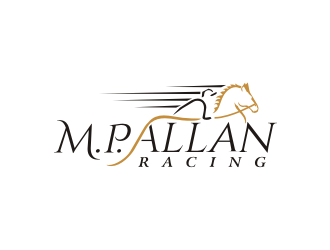 M.P Allan Racing logo design by Foxcody