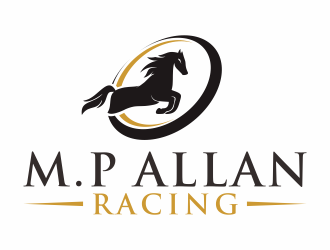 M.P Allan Racing logo design by hidro