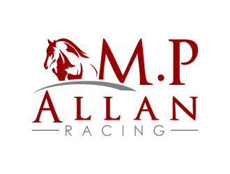 M.P Allan Racing logo design by done