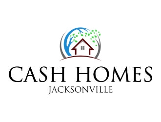 Cash Homes Jacksonville logo design by jetzu