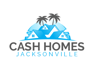 Cash Homes Jacksonville logo design by breaded_ham