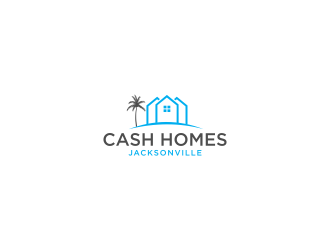 Cash Homes Jacksonville logo design by kaylee
