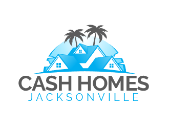 Cash Homes Jacksonville logo design by breaded_ham