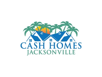 Cash Homes Jacksonville logo design by dhika