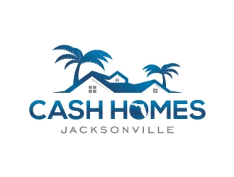 Cash Homes Jacksonville logo design by jafar