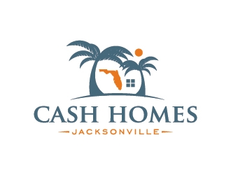 Cash Homes Jacksonville logo design by jafar