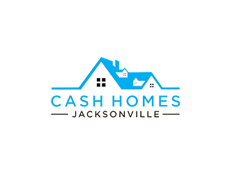 Cash Homes Jacksonville logo design by checx