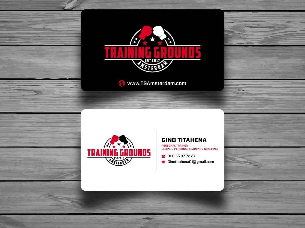 Training grounds Amsterdam logo design by labo