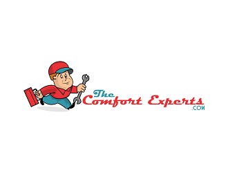 THE COMFORT EXPERTS.COM  logo design by Republik