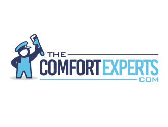 THE COMFORT EXPERTS.COM  logo design by YONK