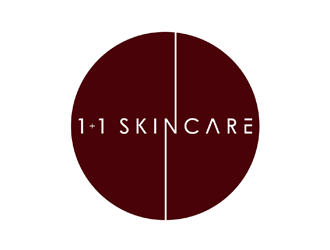 1 1 skincare logo design by johana