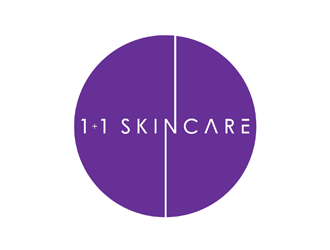 1 1 skincare logo design by johana