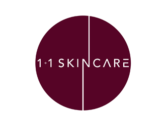 1 1 skincare logo design by johana
