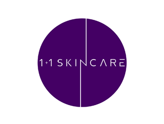 1 1 skincare logo design by johana
