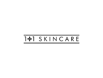 1 1 skincare logo design by Republik
