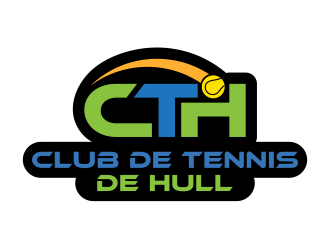 Club de tennis de Hull (CTH) logo design by ingepro