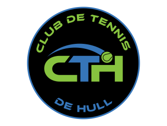 Club de tennis de Hull (CTH) logo design by ingepro