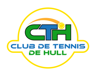Club de tennis de Hull (CTH) logo design by ingepro