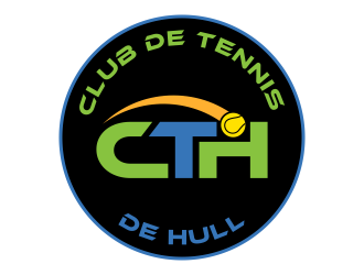 Club de tennis de Hull (CTH) logo design by ingepro