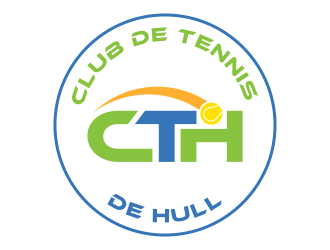Club de tennis de Hull (CTH) logo design by ingepro
