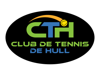 Club de tennis de Hull (CTH) logo design by ingepro