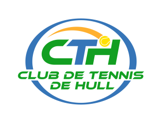 Club de tennis de Hull (CTH) logo design by ingepro
