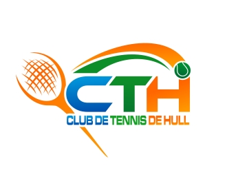 Club de tennis de Hull (CTH) logo design by xteel