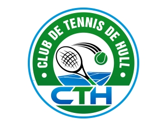 Club de tennis de Hull (CTH) logo design by xteel