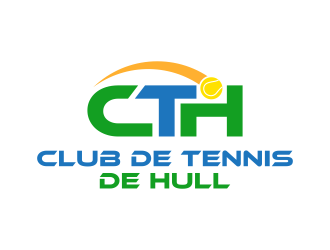 Club de tennis de Hull (CTH) logo design by ingepro