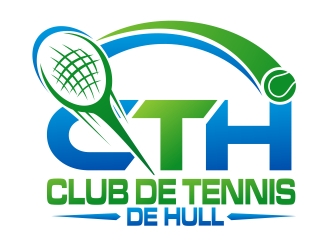 Club de tennis de Hull (CTH) logo design by xteel