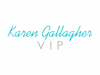 Karen Gallagher VIP logo design by ROSHTEIN
