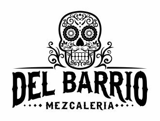 Del Barrio - mezcaleria logo design by agus
