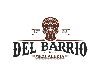 Del Barrio - mezcaleria logo design by cholis18