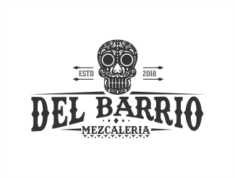 Del Barrio - mezcaleria logo design by cholis18