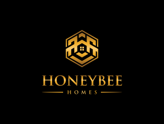 Honeybee Homes logo design by Raynar