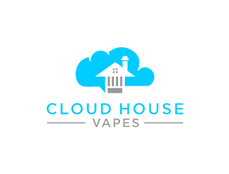 Cloud house vapes  logo design by checx