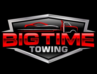 Big Time Towing, LLC logo design by jaize