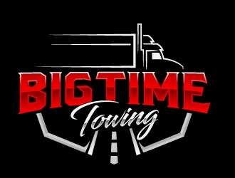 Big Time Towing, LLC logo design by daywalker