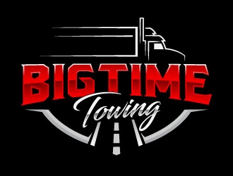 Big Time Towing, LLC logo design by daywalker