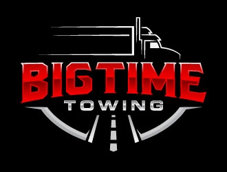 Big Time Towing, LLC logo design by daywalker
