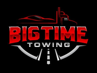 Big Time Towing, LLC logo design by daywalker