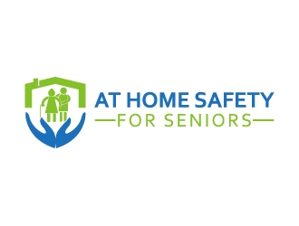 At Home Safety For Seniors logo design by Aelius