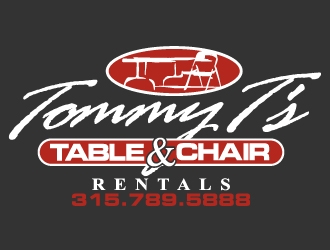 Tommy Ts Table and Chair Rentals logo design by jaize
