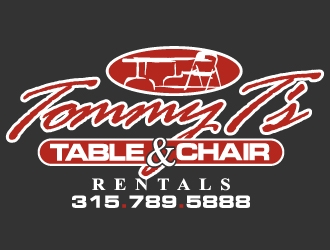 Tommy Ts Table and Chair Rentals logo design by jaize