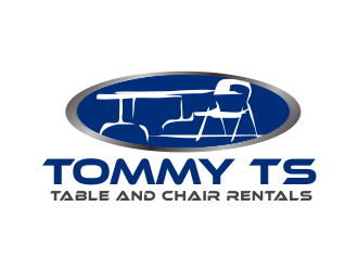 Tommy Ts Table and Chair Rentals logo design by Greenlight