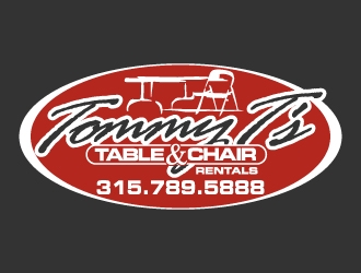 Tommy Ts Table and Chair Rentals logo design by jaize