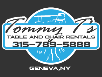 Tommy Ts Table and Chair Rentals logo design by reight